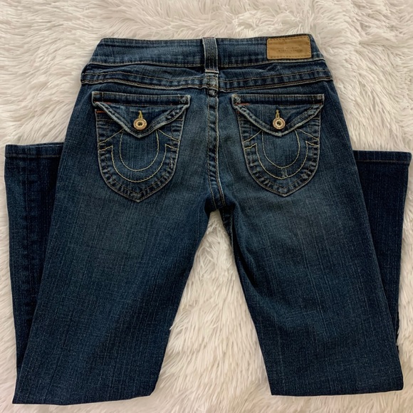 True Religion Straight Leg Jeans - Picture 1 of 5